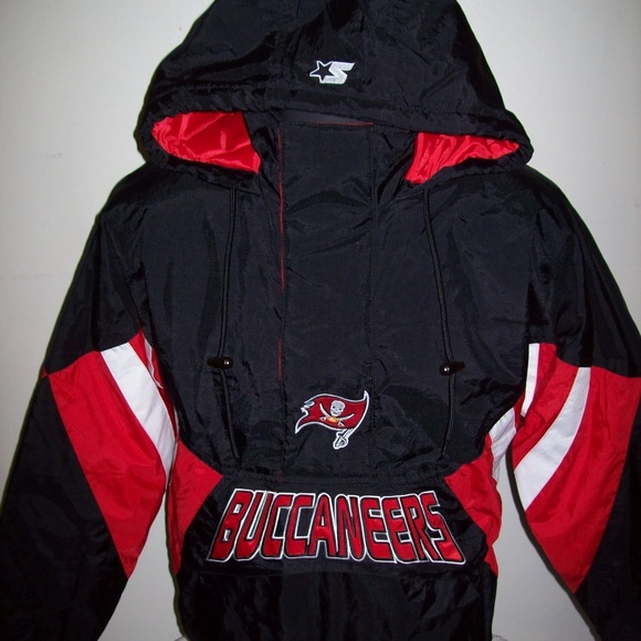 STARTER Jackets & Coats Tampa Bay Buccaneers Half Zip Jacket Poshmark